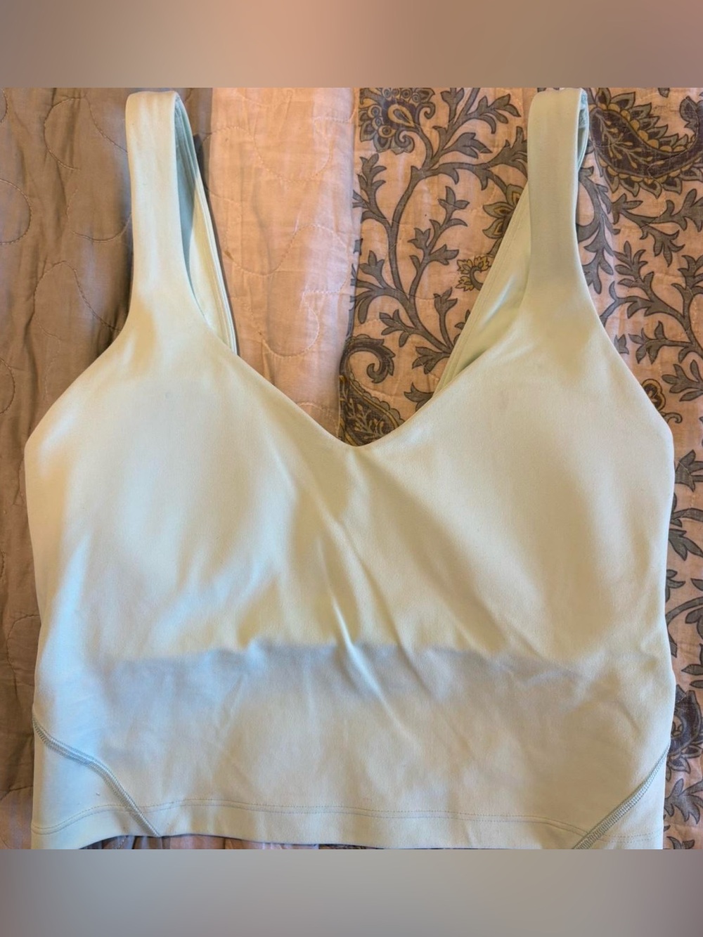 lululemon mint green align tank